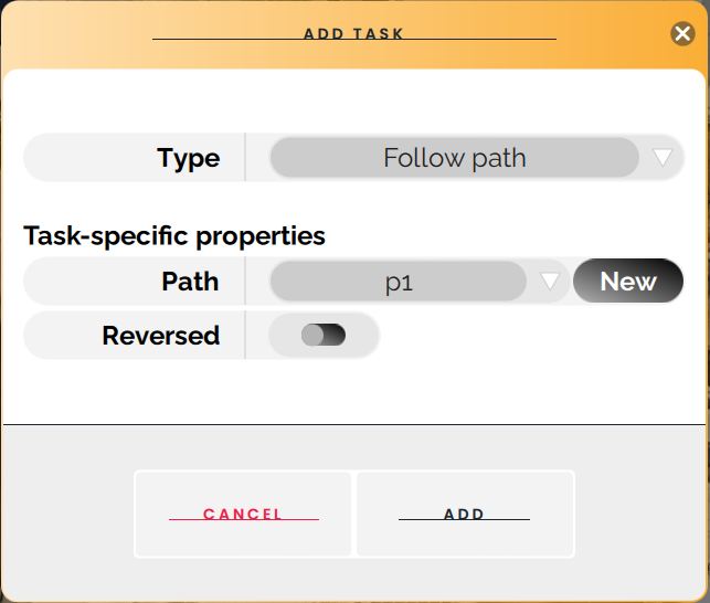 add follow path task