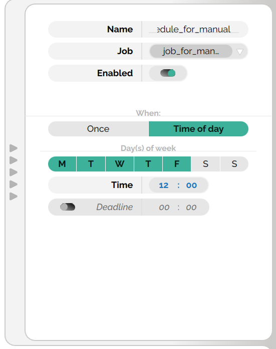 ScheduleRecurrent