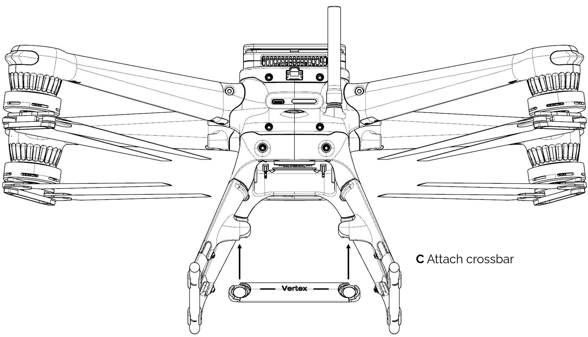 Attach Cross-bar